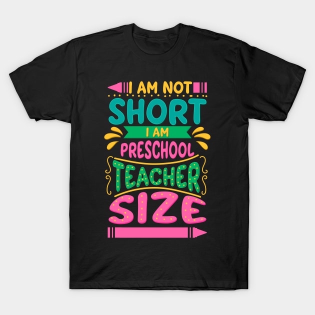 Preschool Teacher T-Shirt by Shiva121